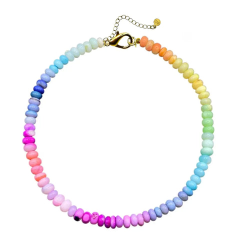 Rainbow Candy Collar Necklace