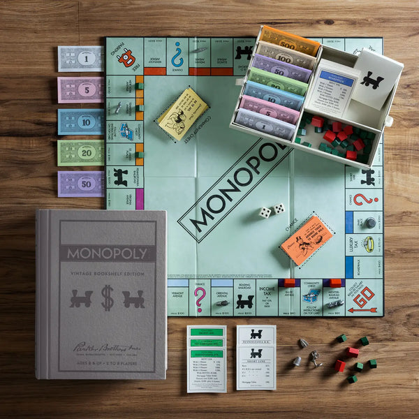 Monopoly Vintage Bookshelf Game