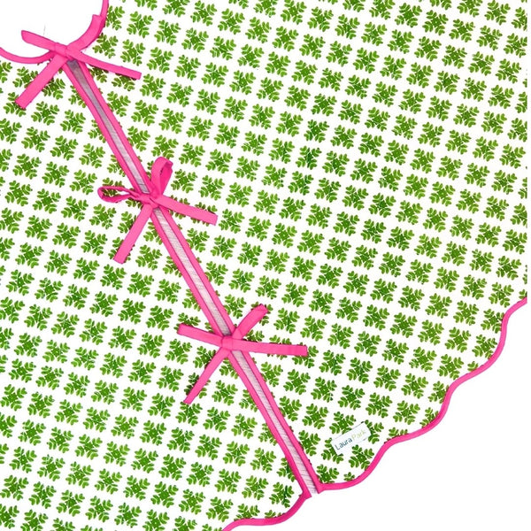 Brushstrokes Christmas Tree Skirt