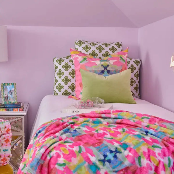 Pink Paradise Fleece Blanket