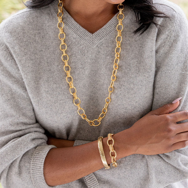 Regal Link Gold Bracelet