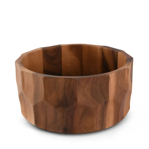 Acacia Wood Large Salad Bowl