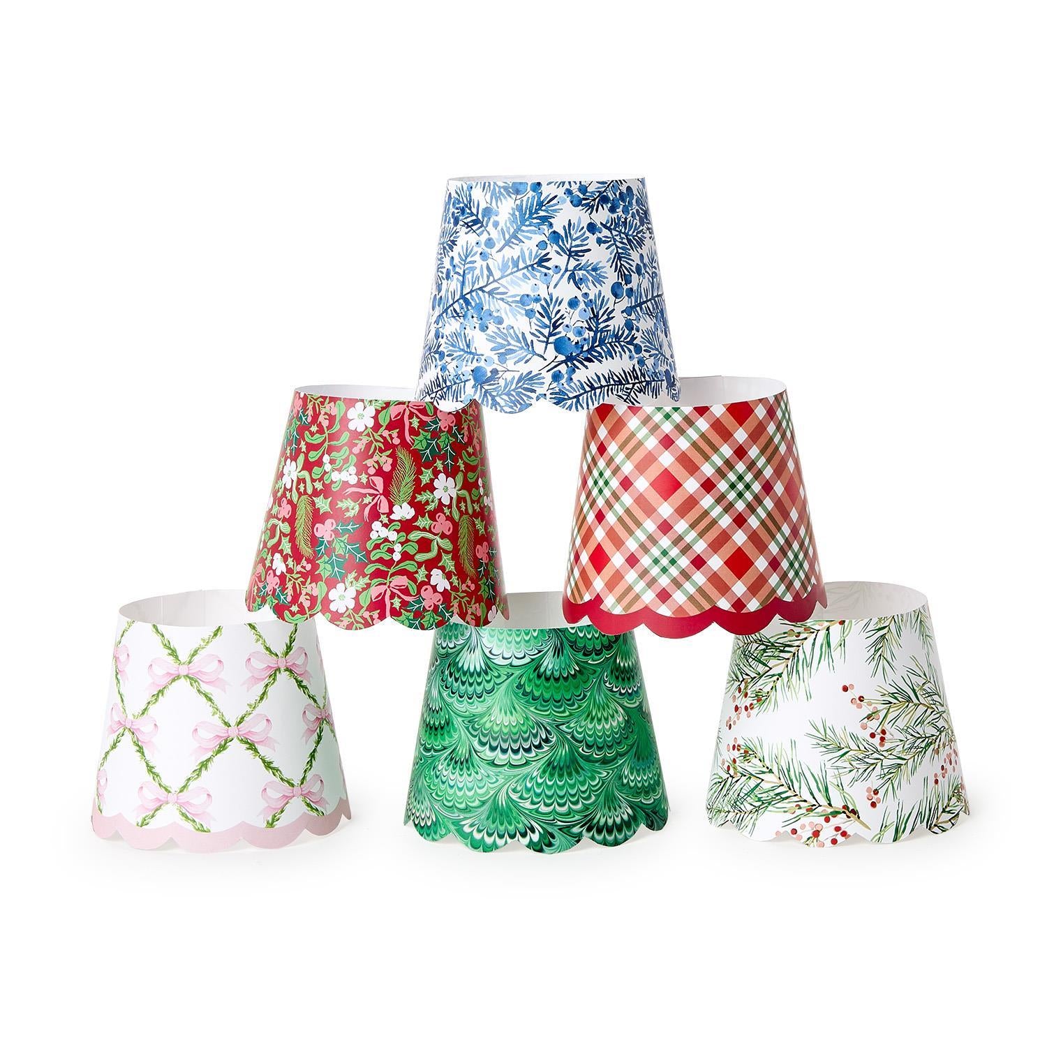 Holiday Paper Shades