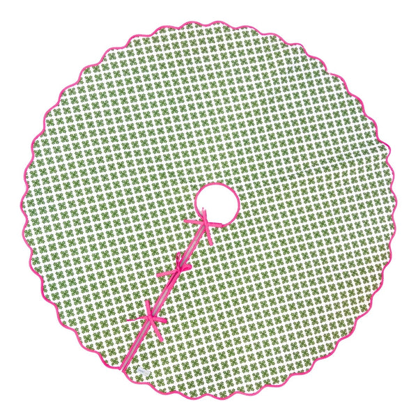 Brushstrokes Christmas Tree Skirt