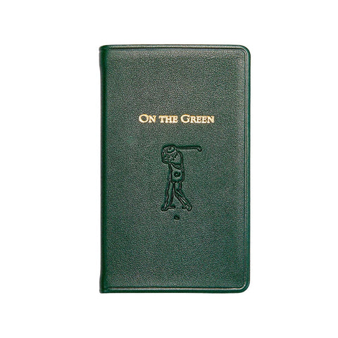 On The Green Leather Golf Log