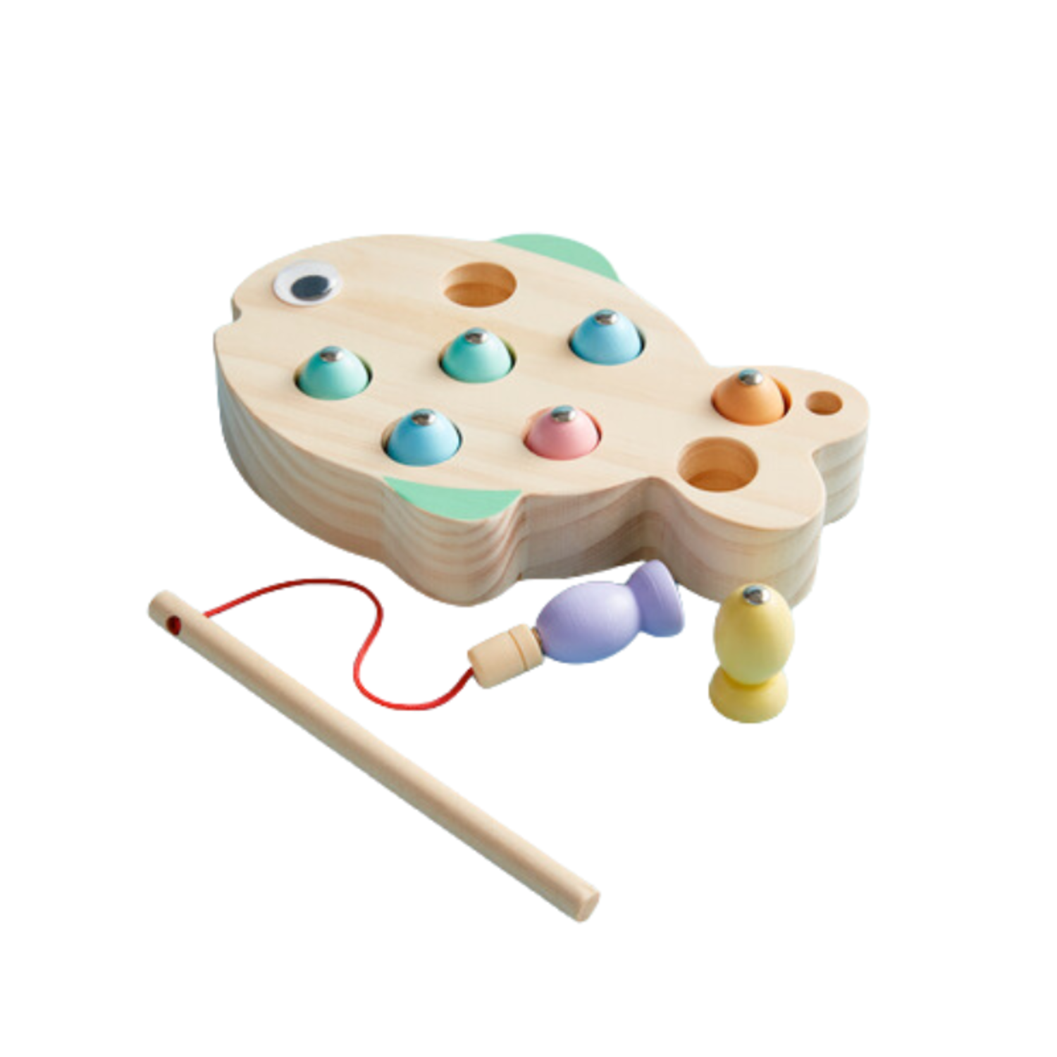 Magnetic Fishing Wooden Toy