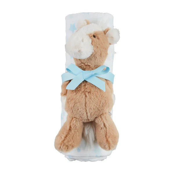Star Swaddle and Rattle
