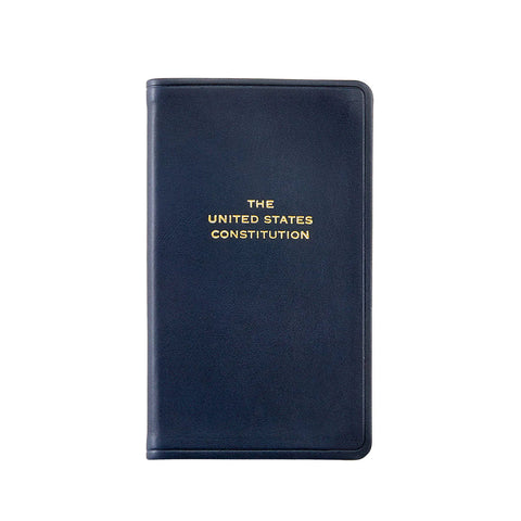 Mini Leather Constitution Book