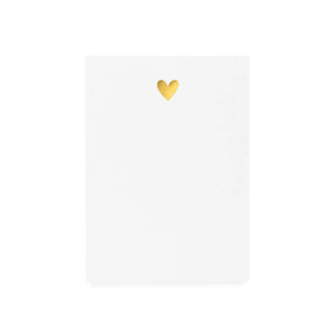 Heart Mini Notepad