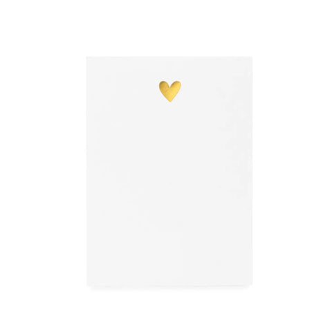 Heart Mini Notepad