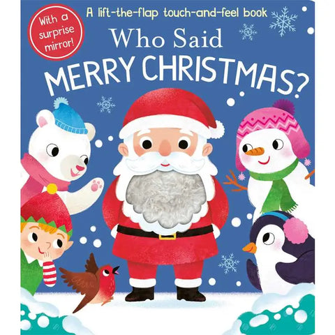 Who Said Merry Christmas? Book