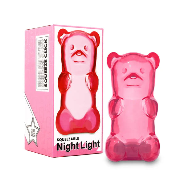 Pink Squeezable Gummy Night Light