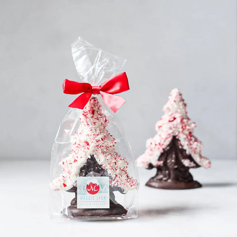 Dark Chocolate Tree Peppermint Snow