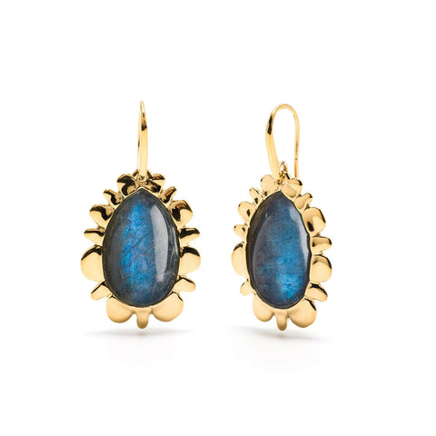 Bliss Blue Labradorite Drop Earrings