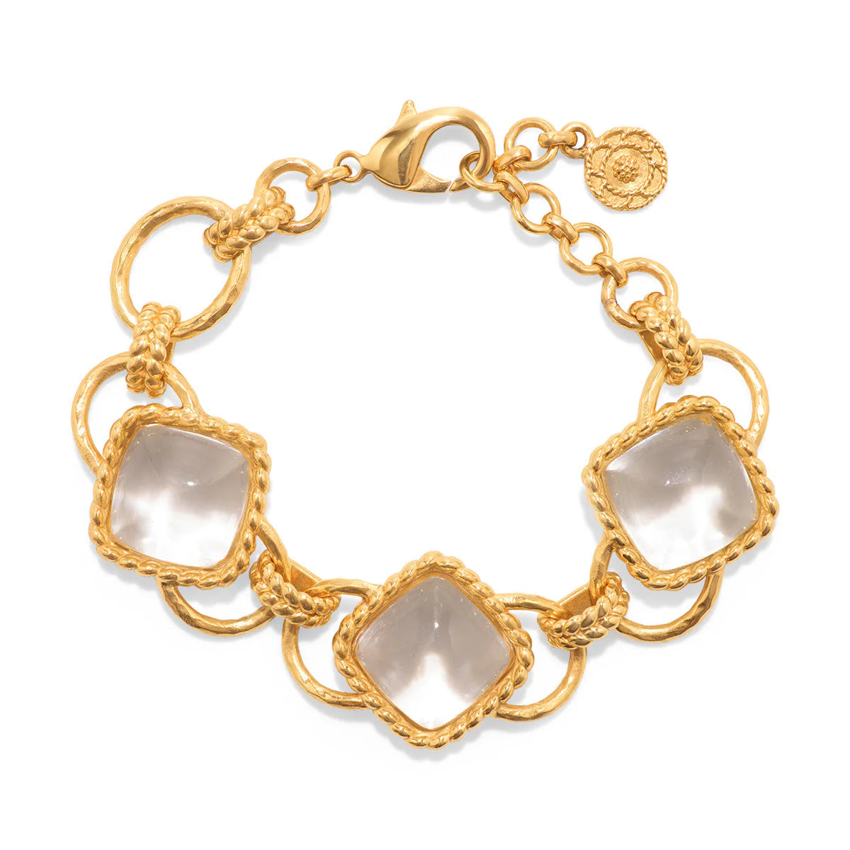 Blandine Clear Quartz Chain Bracelet