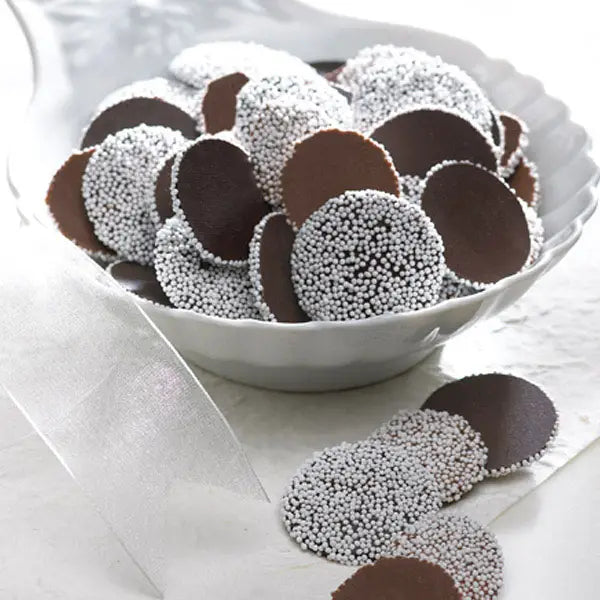 Dark Chocolate Nonpareils Tube