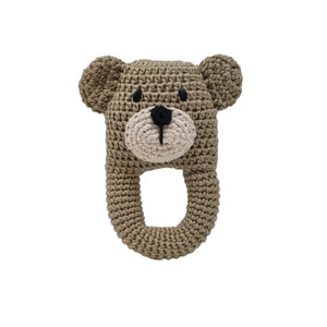 Crochet Bear Baby Toy