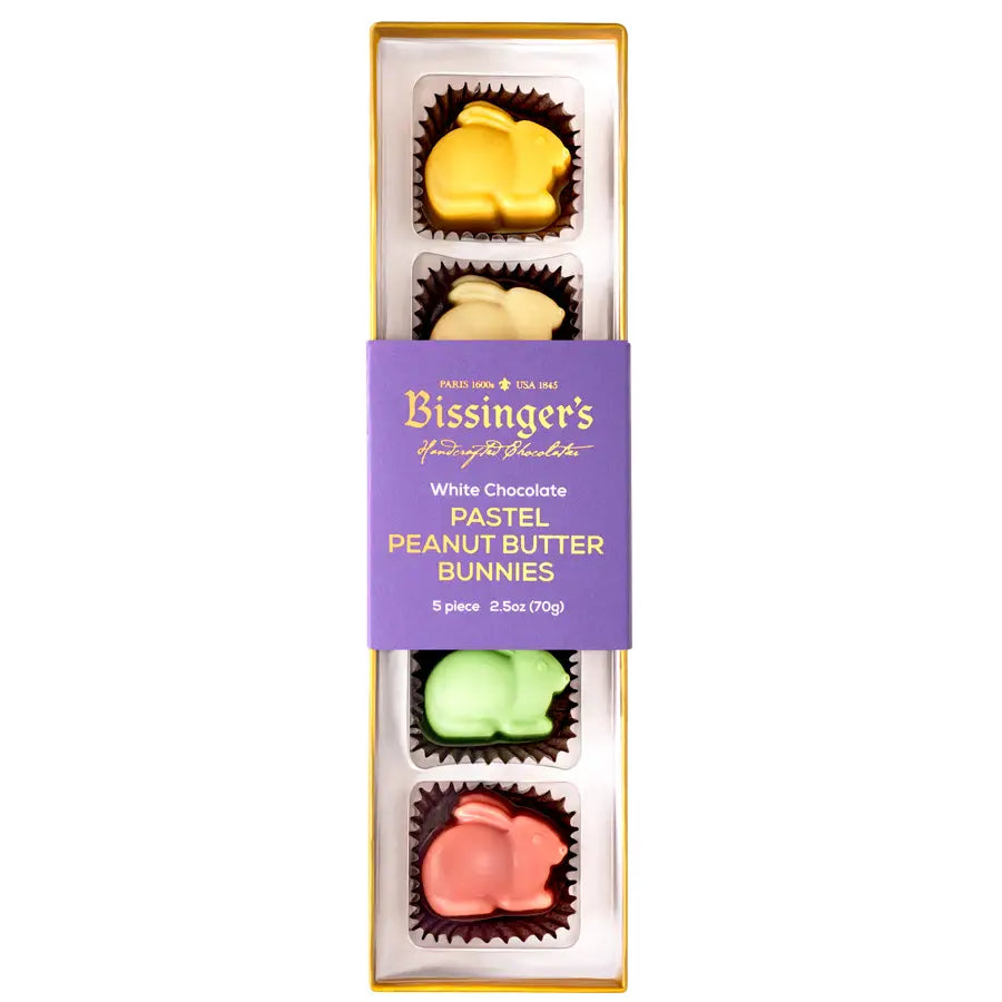 Pastel Peanut Butter Bunnies 5 piece