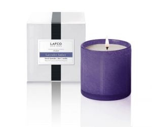Lavender and Amber Candle