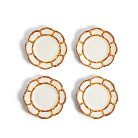 Bamboo Melamine Accent Plate