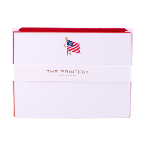 American Flag Boxed Note Cards